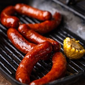 Texas Style Sausage Hot-Smoked