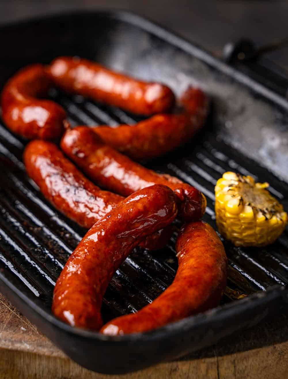 Texas Style Sausage Hot-Smoked