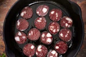 nutrition of black pudding